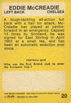 1968-69 A&BC Footballer (Scottish) #20 Eddie McCreadie Back