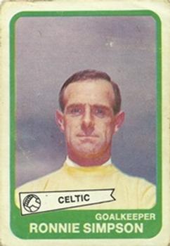 1968-69 A&BC Footballer (Scottish) #43 Ronnie Simpson Front