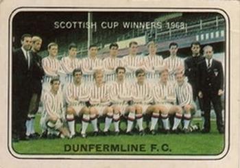1968-69 A&BC Footballer (Scottish) #45 Dunfermline Athletic Team Group Front