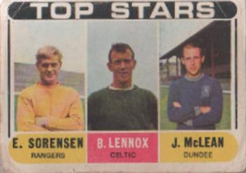 1969-70 A&BC Footballer (Scottish) #NNO Eric Sorensen / Bobby Lennox / Jim McLean Front