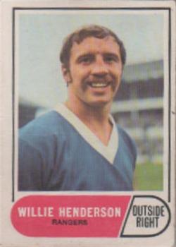 1969-70 A&BC Footballer (Scottish) #16 Willie Henderson Front