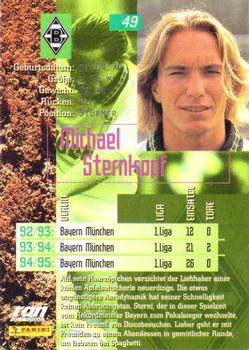 1995-96 Panini Bundesliga #49 Michael Sternkopf Back