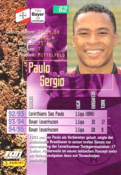 1995-96 Panini Bundesliga #62 Paulo Sergio Back
