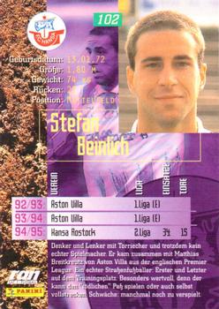 1995-96 Panini Bundesliga #102 Stefan Beinlich Back