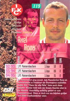 1995-96 Panini Bundesliga #119 Axel Roos Back
