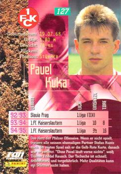 1995-96 Panini Bundesliga #127 Pavel Kuka Back