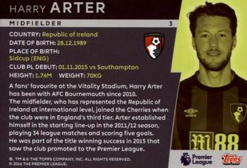 2018 Topps Platinum Premier League #3 Harry Arter Back