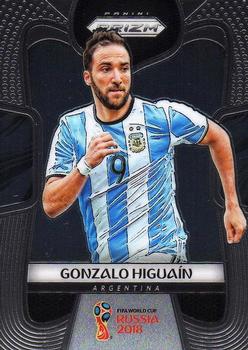 2018 Panini Prizm FIFA World Cup #5 Gonzalo Higuain Front