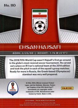 2018 Panini Prizm FIFA World Cup #110 Ehsan Hajsafi Back