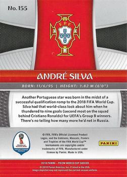 2018 Panini Prizm FIFA World Cup #155 Andre Silva Back