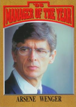 1996 J Cards #233 Arsene Wenger Front