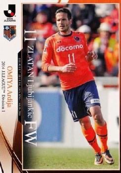 2014 Epoch J.League Official Trading Cards #36 Zlatan Ljubijankic Front