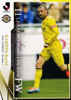 2014 Epoch J.League Official Trading Cards #52 Leandro Front