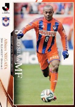 2014 Epoch J.League Official Trading Cards #102 Leo Silva Front