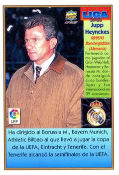 1997-98 Mundicromo Sport Las Fichas de La Liga #4 Jupp Heynckes Back