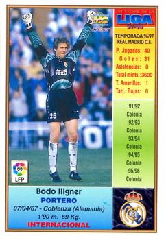 1997-98 Mundicromo Sport Las Fichas de La Liga #5 Illgner Back