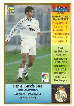 1997-98 Mundicromo Sport Las Fichas de La Liga #19 Dani Back