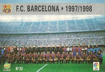 1997-98 Mundicromo Sport Las Fichas de La Liga #23 Plantilla Front