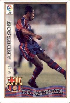 1997-98 Mundicromo Sport Las Fichas de La Liga #42b Anderson Front