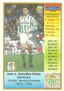 1997-98 Mundicromo Sport Las Fichas de La Liga #71b Urena Back