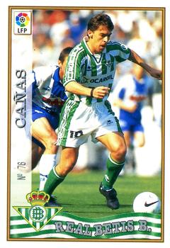 1997-98 Mundicromo Sport Las Fichas de La Liga #76a Canas Front