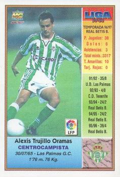 1997-98 Mundicromo Sport Las Fichas de La Liga #77a Alexis Back