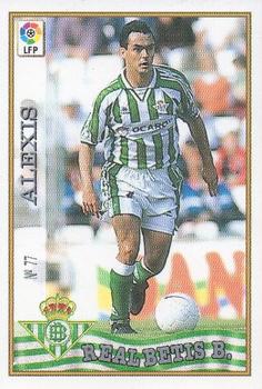 1997-98 Mundicromo Sport Las Fichas de La Liga #77a Alexis Front