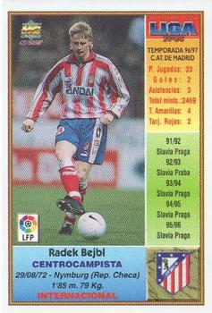 1997-98 Mundicromo Sport Las Fichas de La Liga #101 Bejbl Back