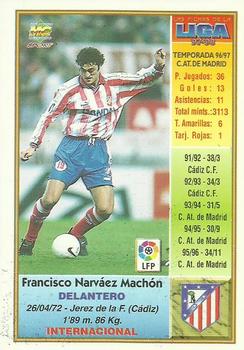 1997-98 Mundicromo Sport Las Fichas de La Liga #104 Kiko Back