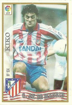 1997-98 Mundicromo Sport Las Fichas de La Liga #104 Kiko Front