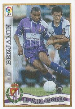 1997-98 Mundicromo Sport Las Fichas de La Liga #139 Benjamin Front