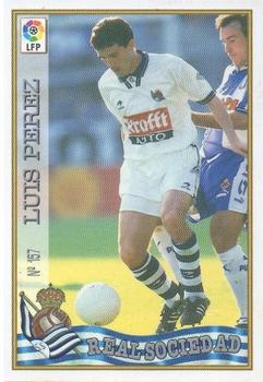 1997-98 Mundicromo Sport Las Fichas de La Liga #157a Luis Perez Front