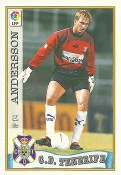 1997-98 Mundicromo Sport Las Fichas de La Liga #174 Andersson Front