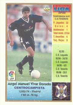1997-98 Mundicromo Sport Las Fichas de La Liga #182 V. Dorado Back