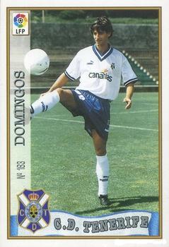 1997-98 Mundicromo Sport Las Fichas de La Liga #183b Domingos Front