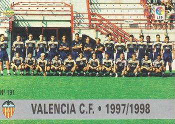 1997-98 Mundicromo Sport Las Fichas de La Liga #191 Plantilla Front