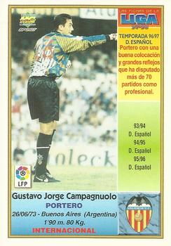 1997-98 Mundicromo Sport Las Fichas de La Liga #195 Campagnuolo Back