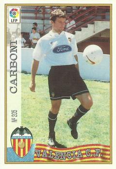 1997-98 Mundicromo Sport Las Fichas de La Liga #205 Carboni Front