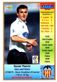 1997-98 Mundicromo Sport Las Fichas de La Liga #210a Vlaovic Back