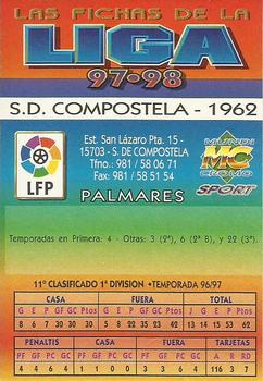 1997-98 Mundicromo Sport Las Fichas de La Liga #211 Escudo Back
