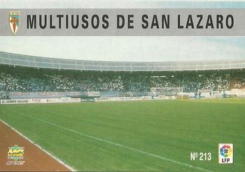 1997-98 Mundicromo Sport Las Fichas de La Liga #213 Multiusos de San Lazaro Front