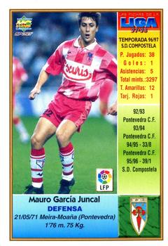 1997-98 Mundicromo Sport Las Fichas de La Liga #218a Mauro Back