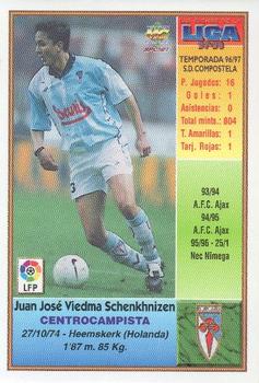 1997-98 Mundicromo Sport Las Fichas de La Liga #222 Viedma Back