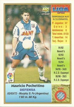 1997-98 Mundicromo Sport Las Fichas de La Liga #240 Pochetino Back
