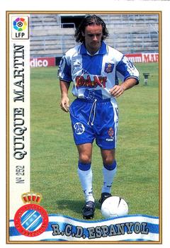 1997-98 Mundicromo Sport Las Fichas de La Liga #252 Quique Martin Front