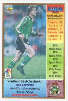 1997-98 Mundicromo Sport Las Fichas de La Liga #273 Vladimir Beschastnykh Back