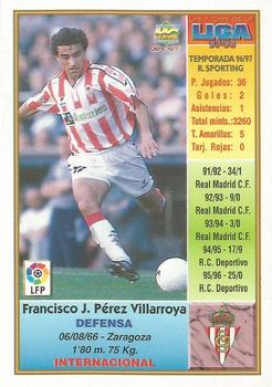 1997-98 Mundicromo Sport Las Fichas de La Liga #306 Villarroya Back