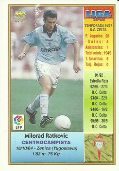 1997-98 Mundicromo Sport Las Fichas de La Liga #331 Ratkovic Back
