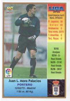 1997-98 Mundicromo Sport Las Fichas de La Liga #341 Mora Back