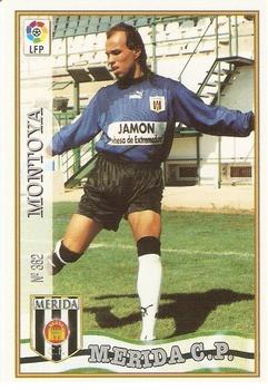 1997-98 Mundicromo Sport Las Fichas de La Liga #362 Montoya Front